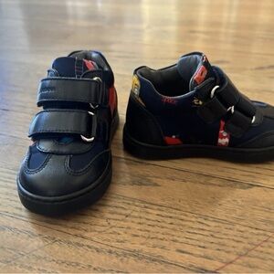 Dolce & Gabbana Kids Toddler Sneakers - Black and Blue